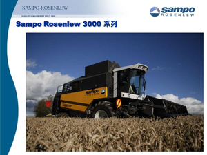 Kombajni Sampo Rosenlew SR 3085 Superior
