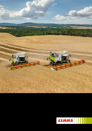 Kombajni Claas Trion 720  