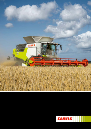 Kombajni Claas Trion 740    