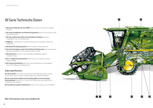 Kombajni John Deere W 650