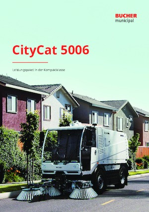 Kompaktni strojevi za čišćenje Bucher-Schörling CityCat 5006