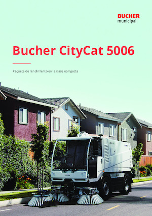 Kompaktni strojevi za čišćenje Bucher-Schörling CityCat 5006
