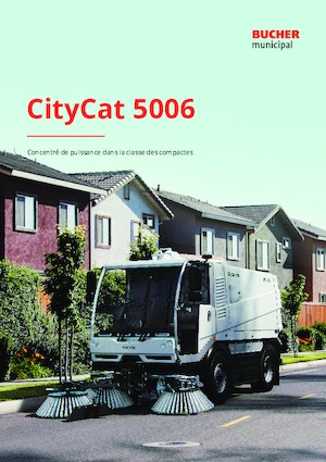 Kompaktni strojevi za čišćenje Bucher-Schörling CityCat 5006