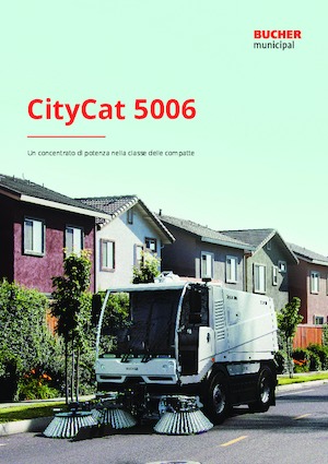 Kompaktni strojevi za čišćenje Bucher-Schörling CityCat 5006