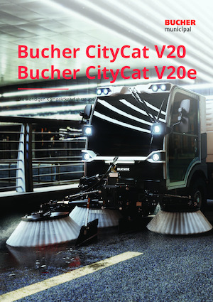 Kompaktni strojevi za čišćenje Bucher-Schörling CityCat V20