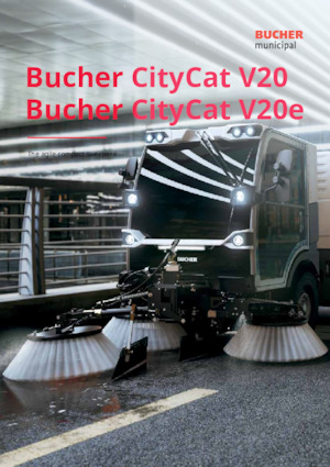Kompaktni strojevi za čišćenje Bucher-Schörling CityCat V20