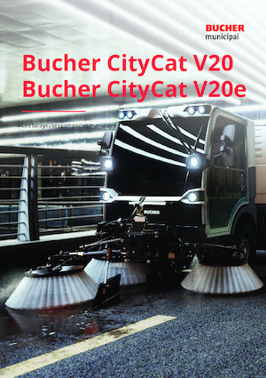 Kompaktni strojevi za čišćenje Bucher-Schörling CityCat V20