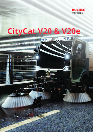 Kompaktni strojevi za čišćenje Bucher-Schörling CityCat V20
