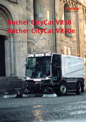 Kompaktni strojevi za čišćenje Bucher-Schörling CityCat VR50