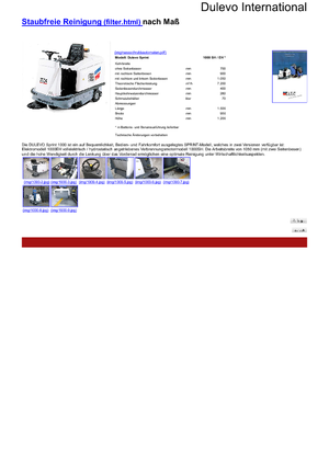 Kompaktni strojevi za čišćenje Dulevo Dulevo Sprint 1000 EH