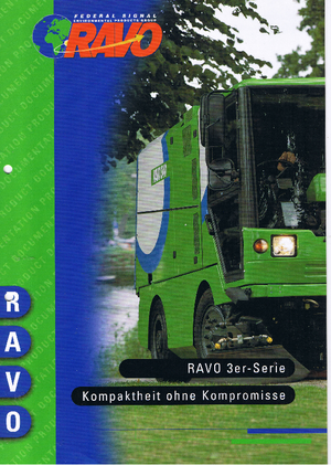 Kompaktni strojevi za čišćenje Ravo Ravo 340 CD