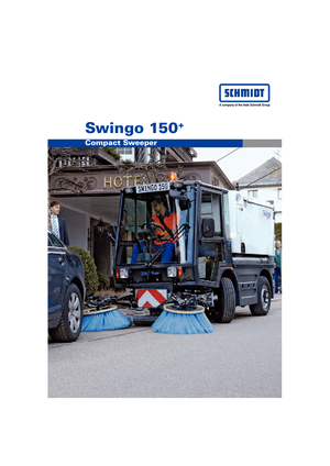 Kompaktni strojevi za čišćenje Schmidt Swingo 150