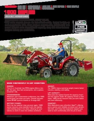 Kompaktni pomoćni traktori Mahindra 1626