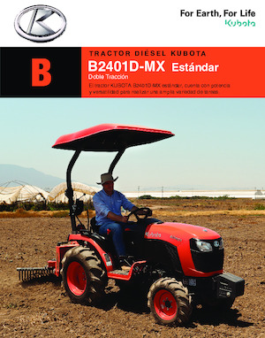 Kompaktni pomoćni traktori Kubota B2401D-MX
