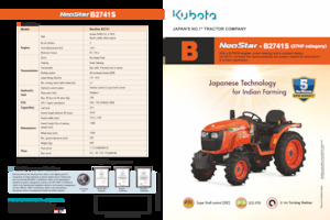 Kompaktni pomoćni traktori Kubota B2741S