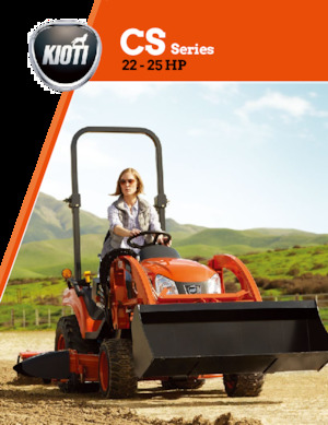 Kompaktni pomoćni traktori Kioti CS2510 