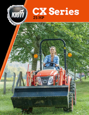 Kompaktni pomoćni traktori Kioti CX2510 HST Cab 
