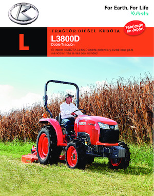 Kompaktni pomoćni traktori Kubota L3800D