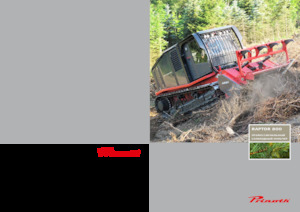 Kompaktni pomoćni traktori Prinoth Raptor 800