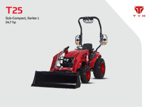 Kompaktni pomoćni traktori TYM T25