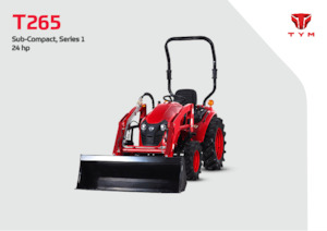 Kompaktni pomoćni traktori TYM T265