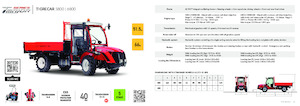 Kompaktni pomoćni traktori Carraro Tigrecar 6800 (PC)