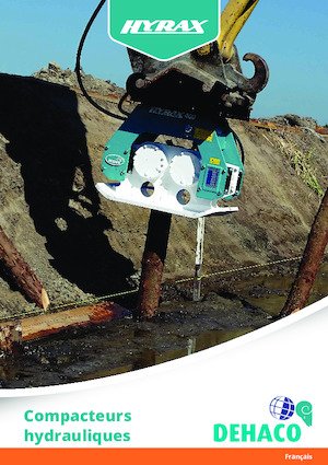 Kompaktori za hidraulične bagere Dehaco HYRAX 125