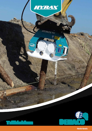 Kompaktori za hidraulične bagere Dehaco HYRAX 125