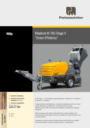 Zračni transporteri Putzmeister M 760 DHB 