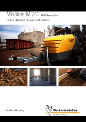 Zračni transporteri Putzmeister M 740 DBS