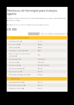 Drobilice za beton Epiroc CB 350