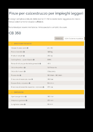 Drobilice za beton Epiroc CB 350