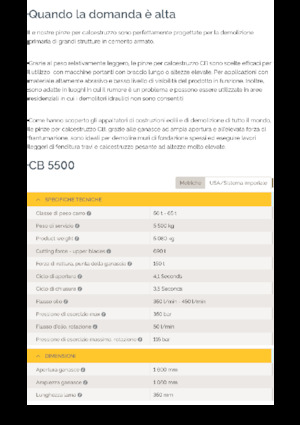 Drobilice za beton Epiroc CB 5500
