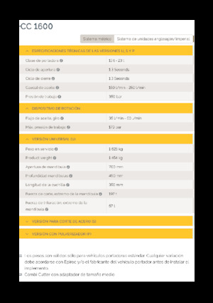 Drobilice za beton Epiroc CC 1600 U