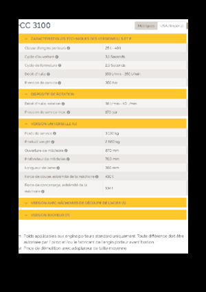 Drobilice za beton Epiroc CC 3100 U
