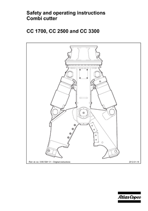 Drobilice za beton Atlas Copco CC 2500S