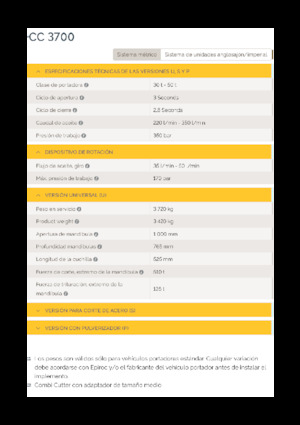 Drobilice za beton Epiroc CC 3700 U