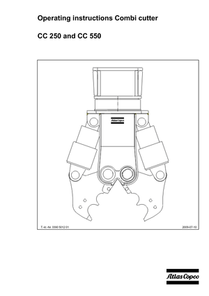 Drobilice za beton Atlas Copco CC 550