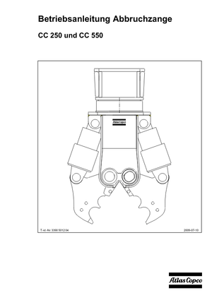 Drobilice za beton Atlas Copco CC 550