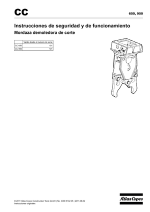 Drobilice za beton Atlas Copco CC 650