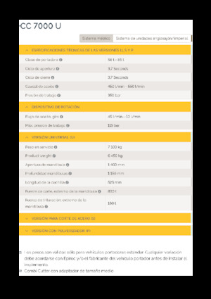 Drobilice za beton Epiroc CC 7000 U