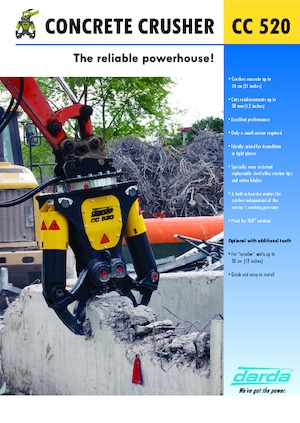 Drobilice za beton Darda CC520
