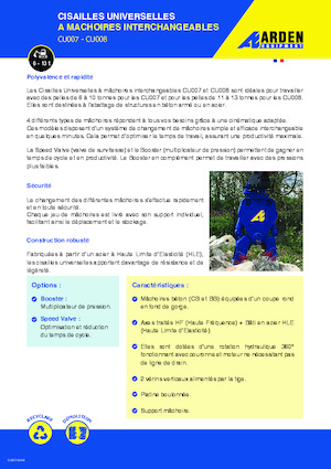 Drobilice za beton Arden CU007