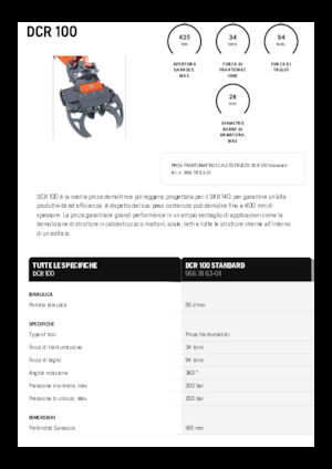 Drobilice za beton Husqvarna DCR 100