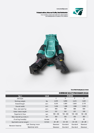 Multi- procesori Everdigm EHC22