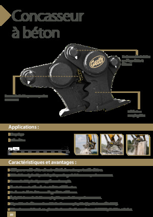 Drobilice za beton Geith GT80-RJ