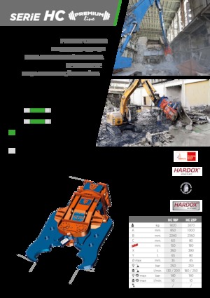 Drobilice za beton TREVI BENNE HC 23P