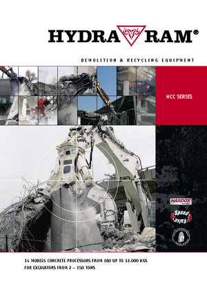 Drobilice za beton Hydra Ram HCC 3