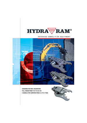 Drobilice za beton Hydra Ram HMCR 30