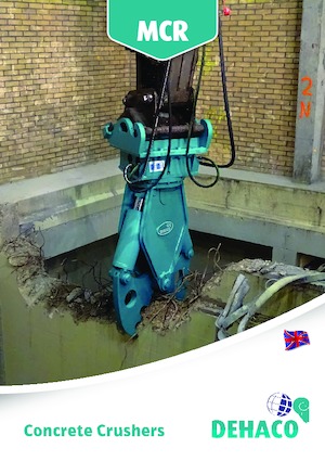 Drobilice za beton Dehaco MCR 650